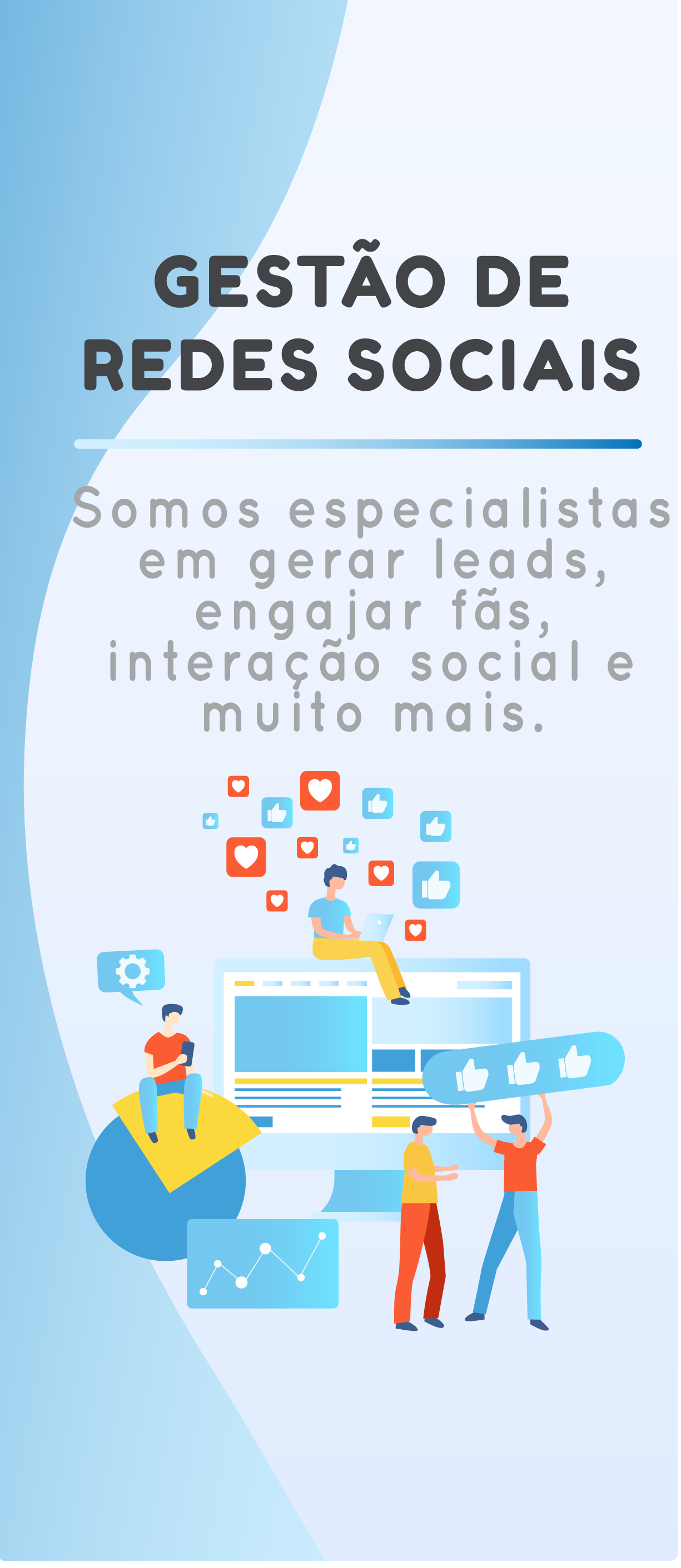 gest&atilde;o de redes sociais